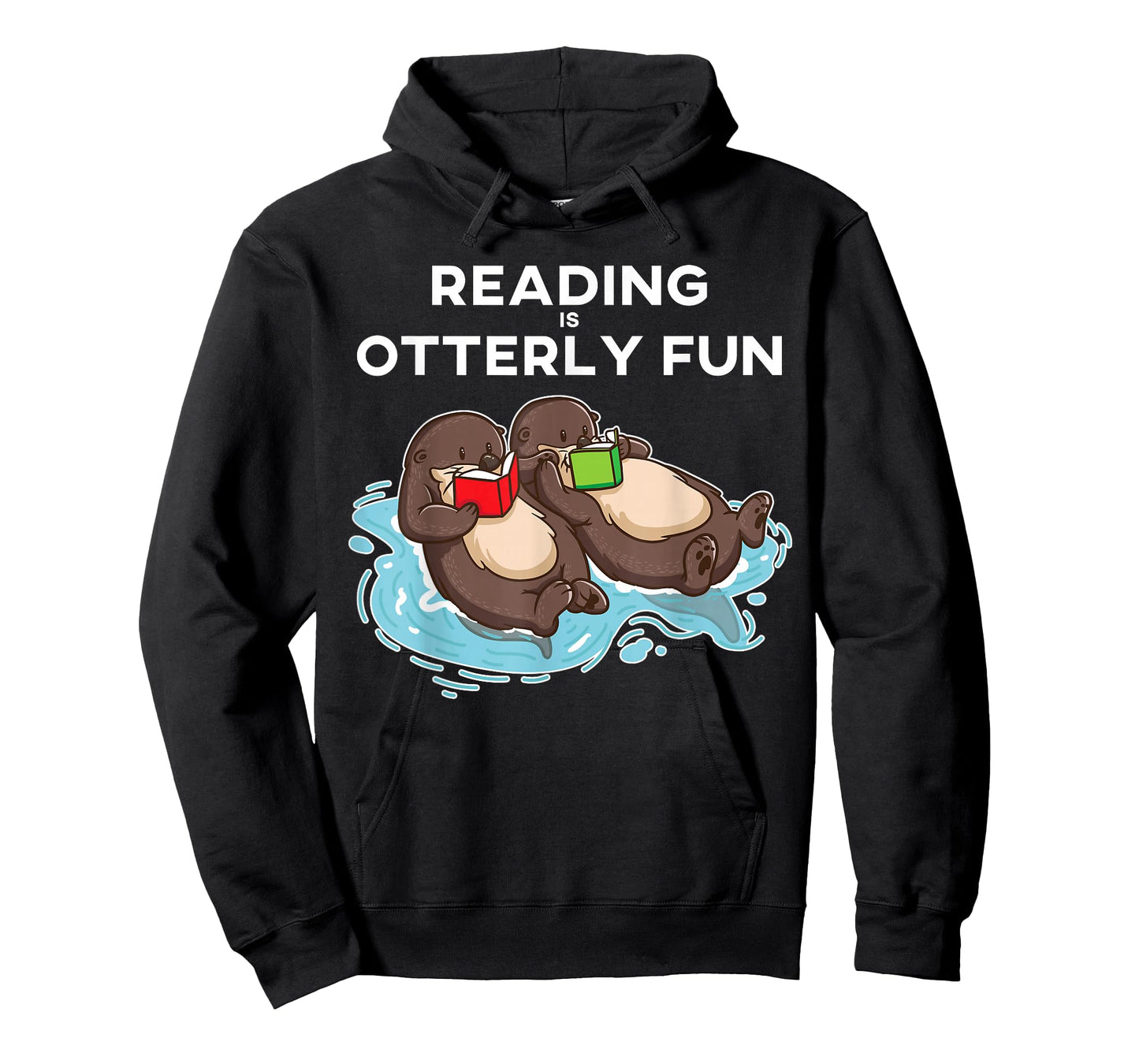 Sea Otter Book Reading Gift Shirt for Bookworm Teachers T-Shirt