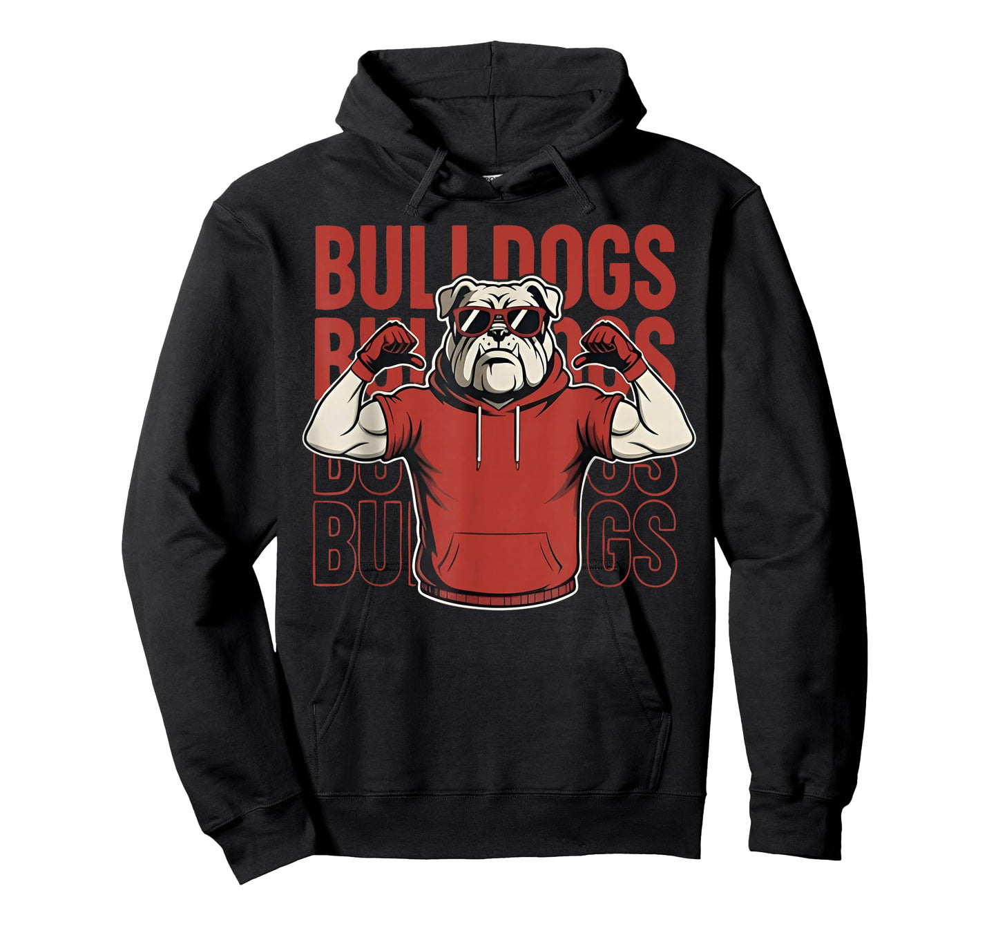 Vintage Cool Bulldog Name Pride Gift for Men Women Kid T-Shirt