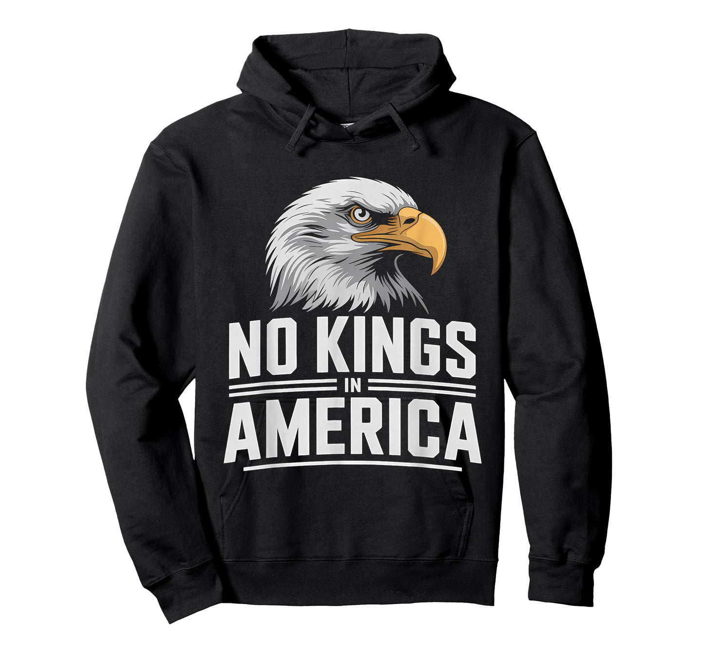 No Kings in America Shirt Bald Eagle Protest Freedom Truth T-Shirt