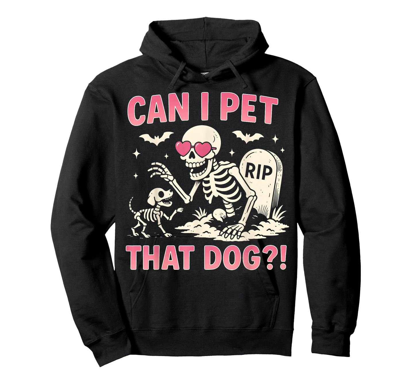 Can I Pet That Dog Funny Skeleton Dog Lover Halloween T-Shirt