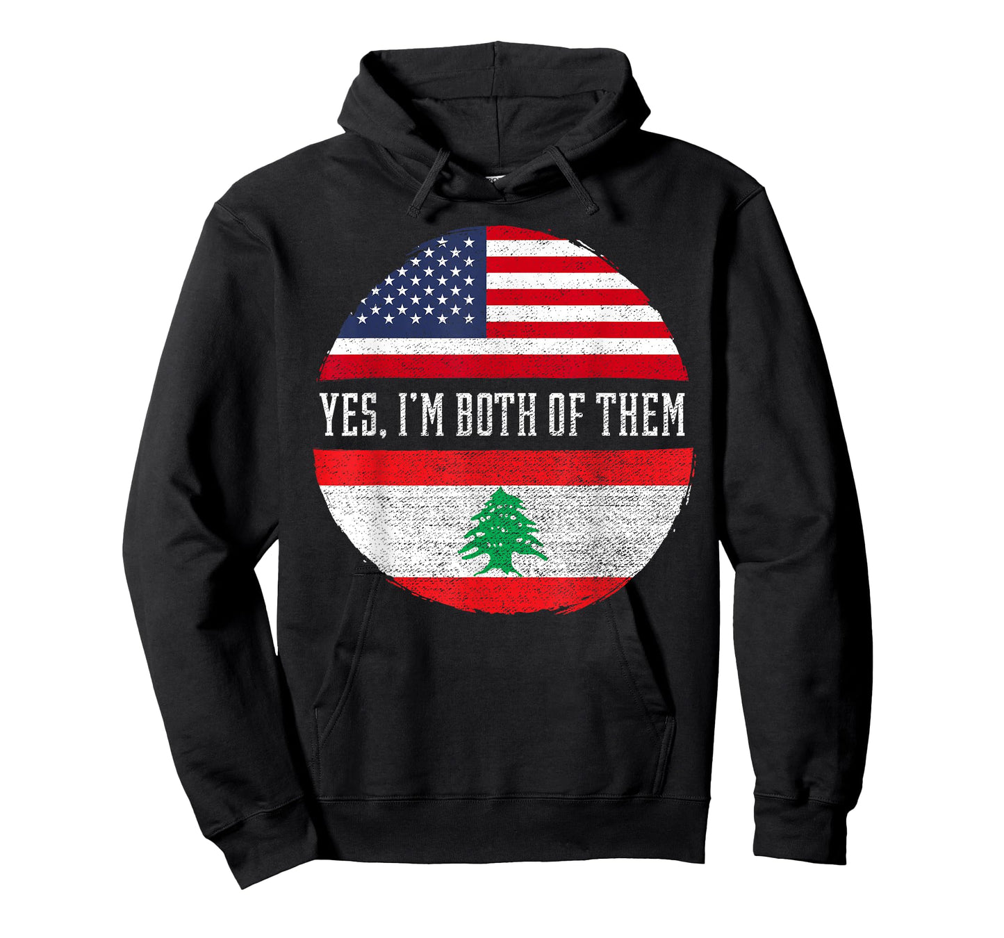 Half American Half Lebanese USA Flag Lebanon Heritage DNA T-Shirt for Women Kids Men