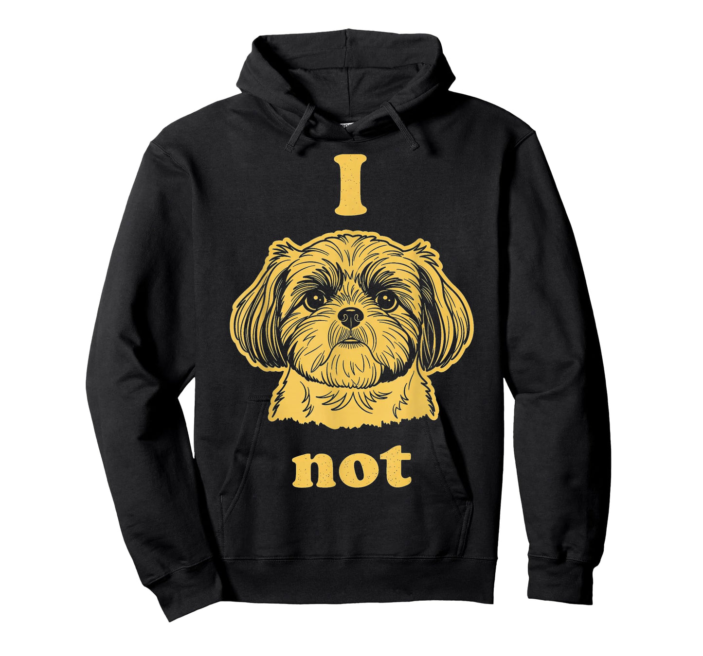Cute Shih Tzu Dog Lover Vintage Graphic Tee Men T-Shirt