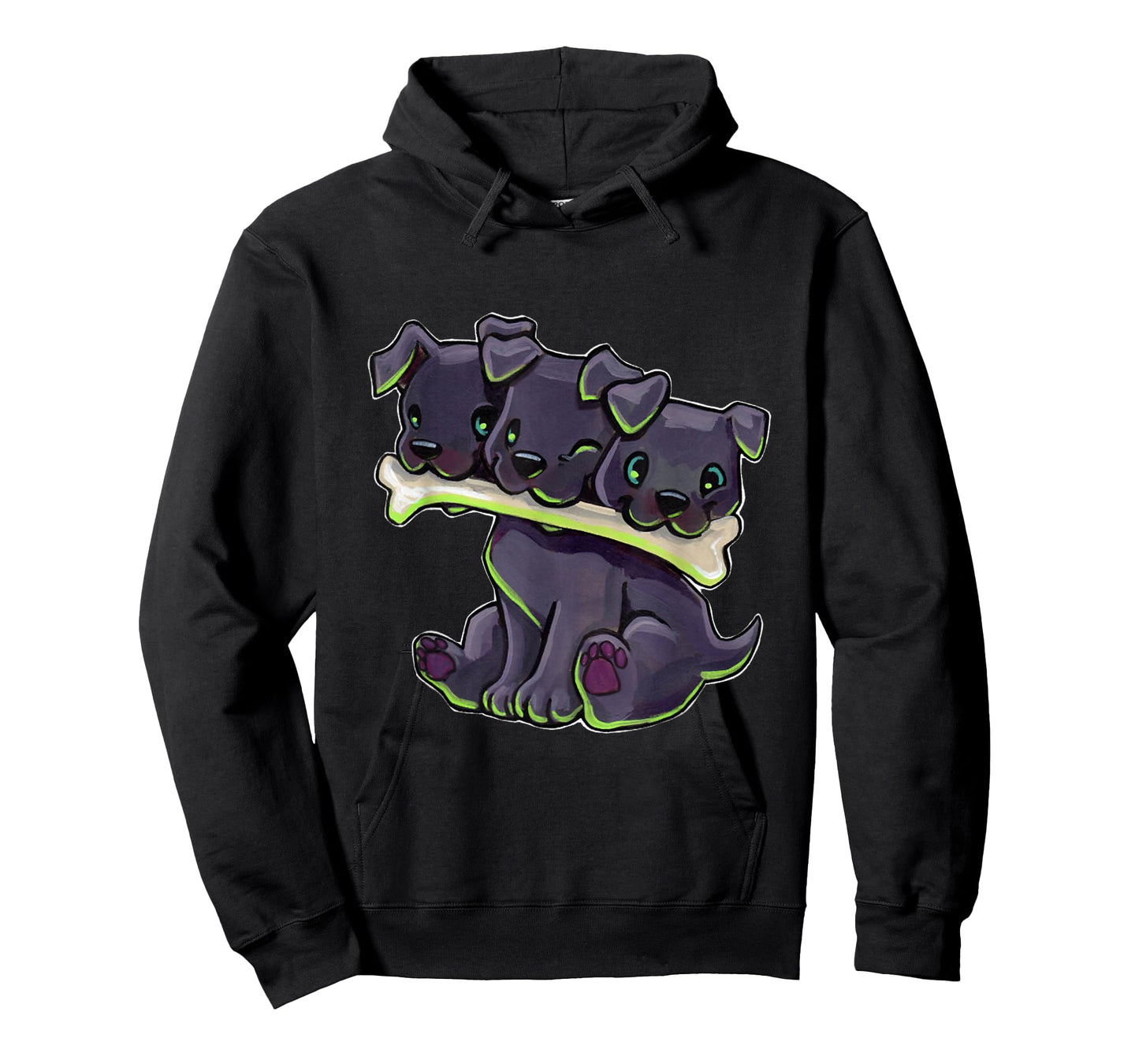 Cerberus Cute - Funny Dog T-Shirt