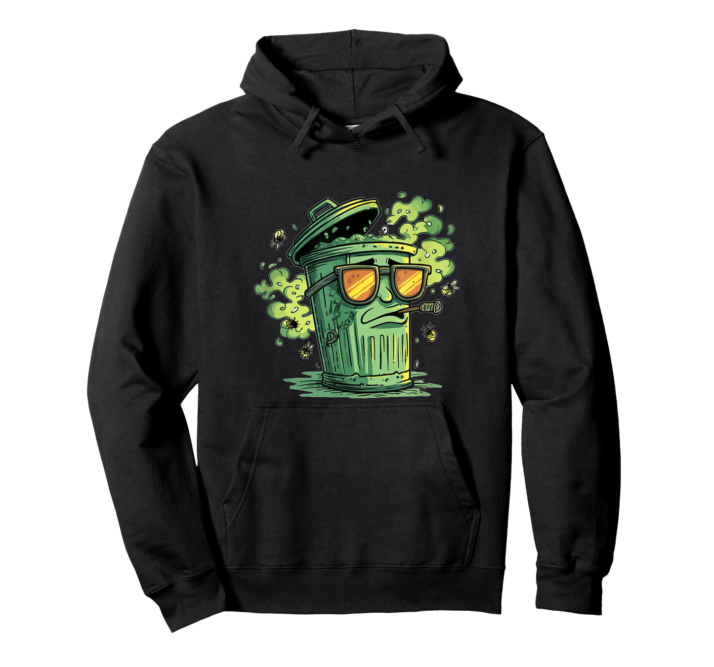 Awesome Trash Can Graphic for Funny Boys and Girls T-Shirt