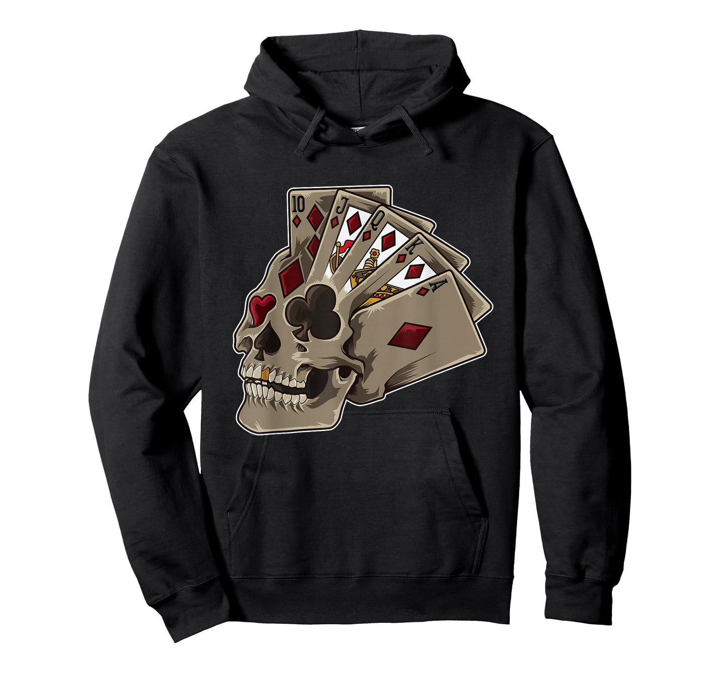 Poker Themed Skull - Casino Theme Party Gift T-Shirt
