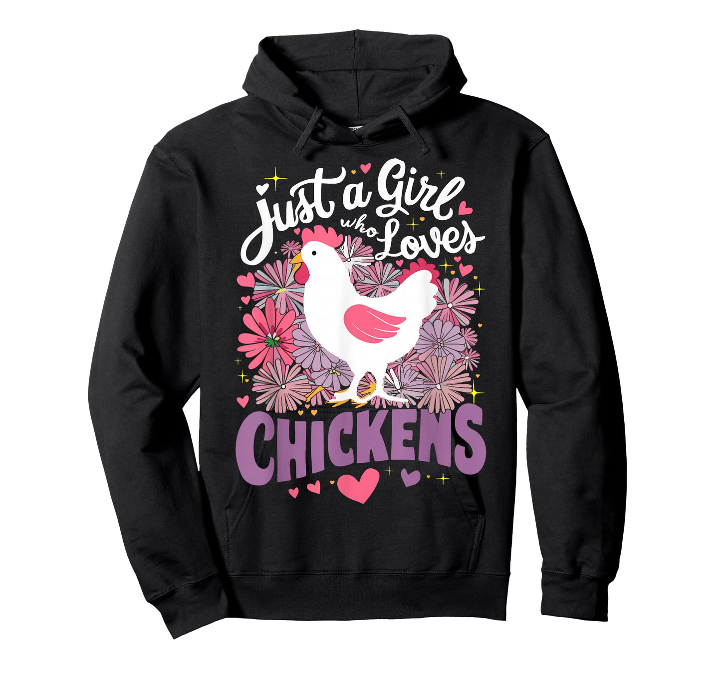 Just A Girl Who Loves Chickens Chicken T-Shirt