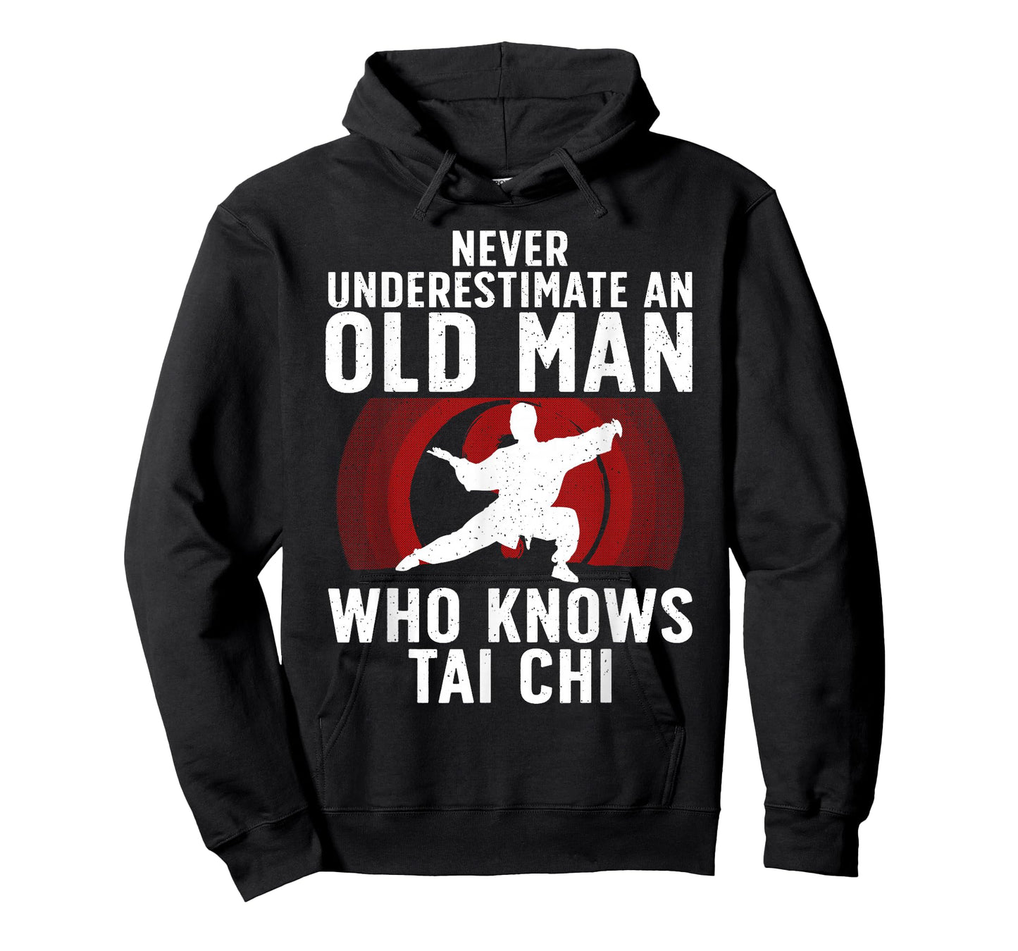 Cool Tai Chi Art For Grandpa Men Martial Arts Tai Chi Lovers T-Shirt