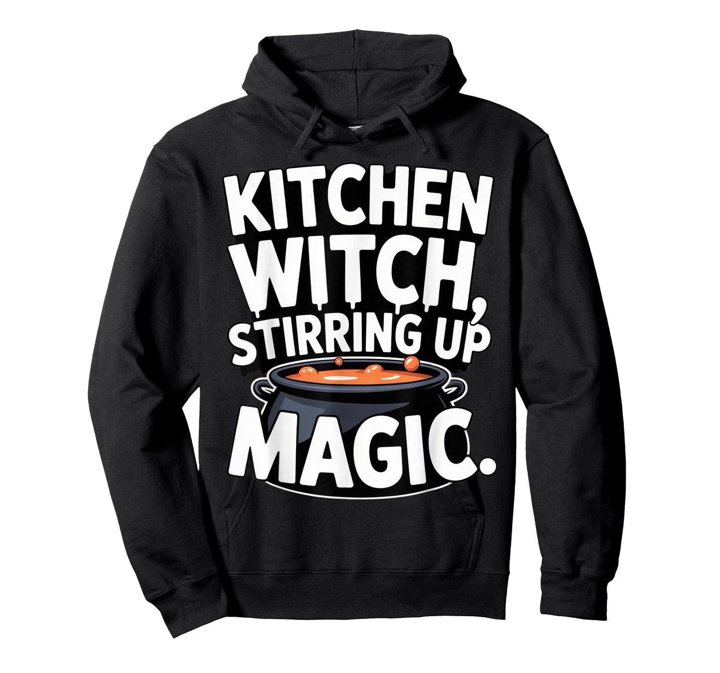 Kitchen Witch Stirring Up Magic for Cooking Lovers T-Shirt