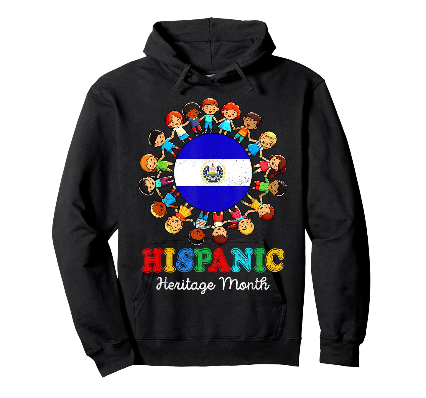 Hispanic Heritage Month El Salvador for Kid Boy Girl Toddler T-Shirt