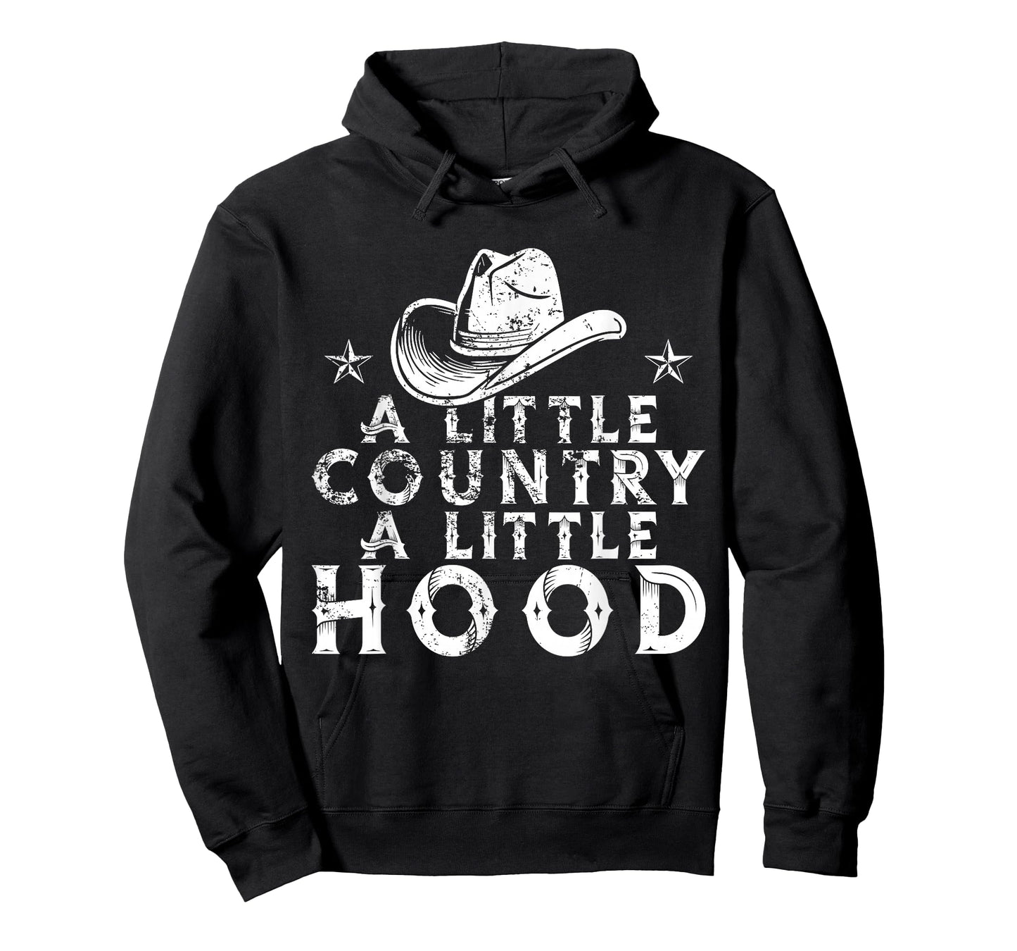 Little Country A Little Hood Music Concert Southern Western T-Shirt