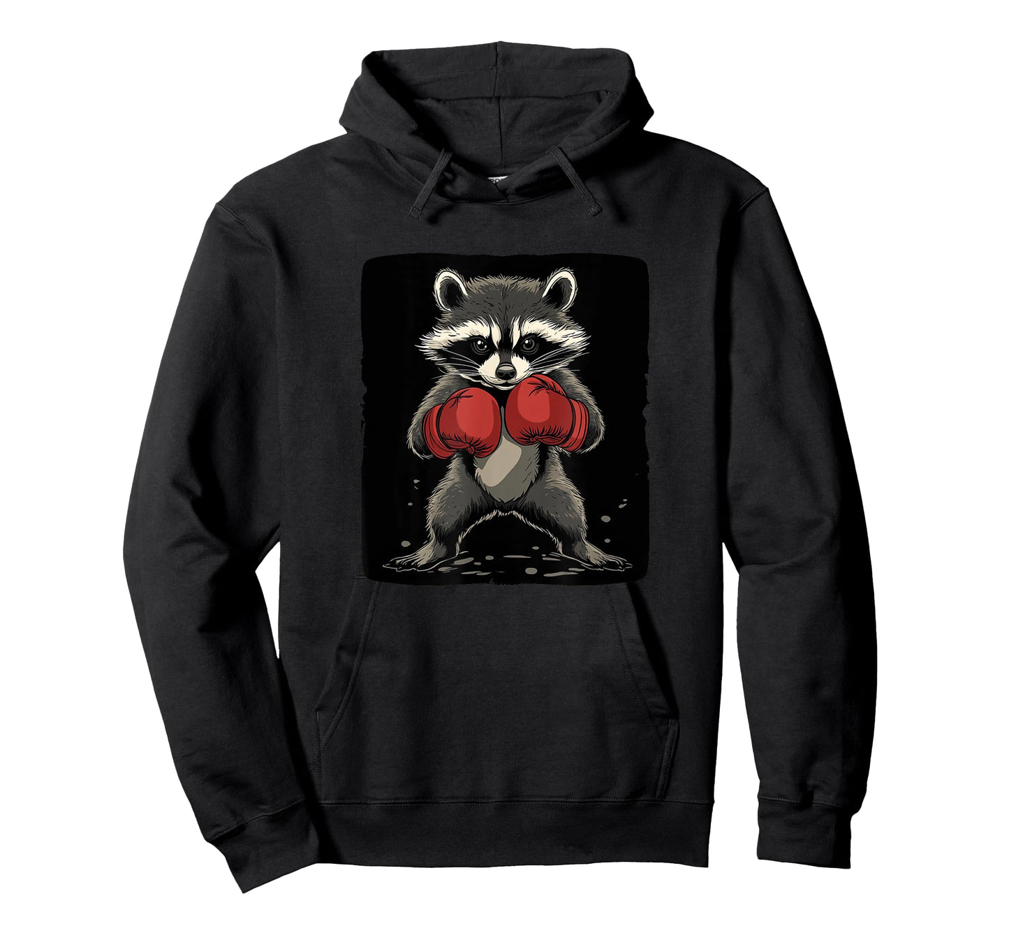 Cute Raccoon with boxing Gloves Costume T-Shirt