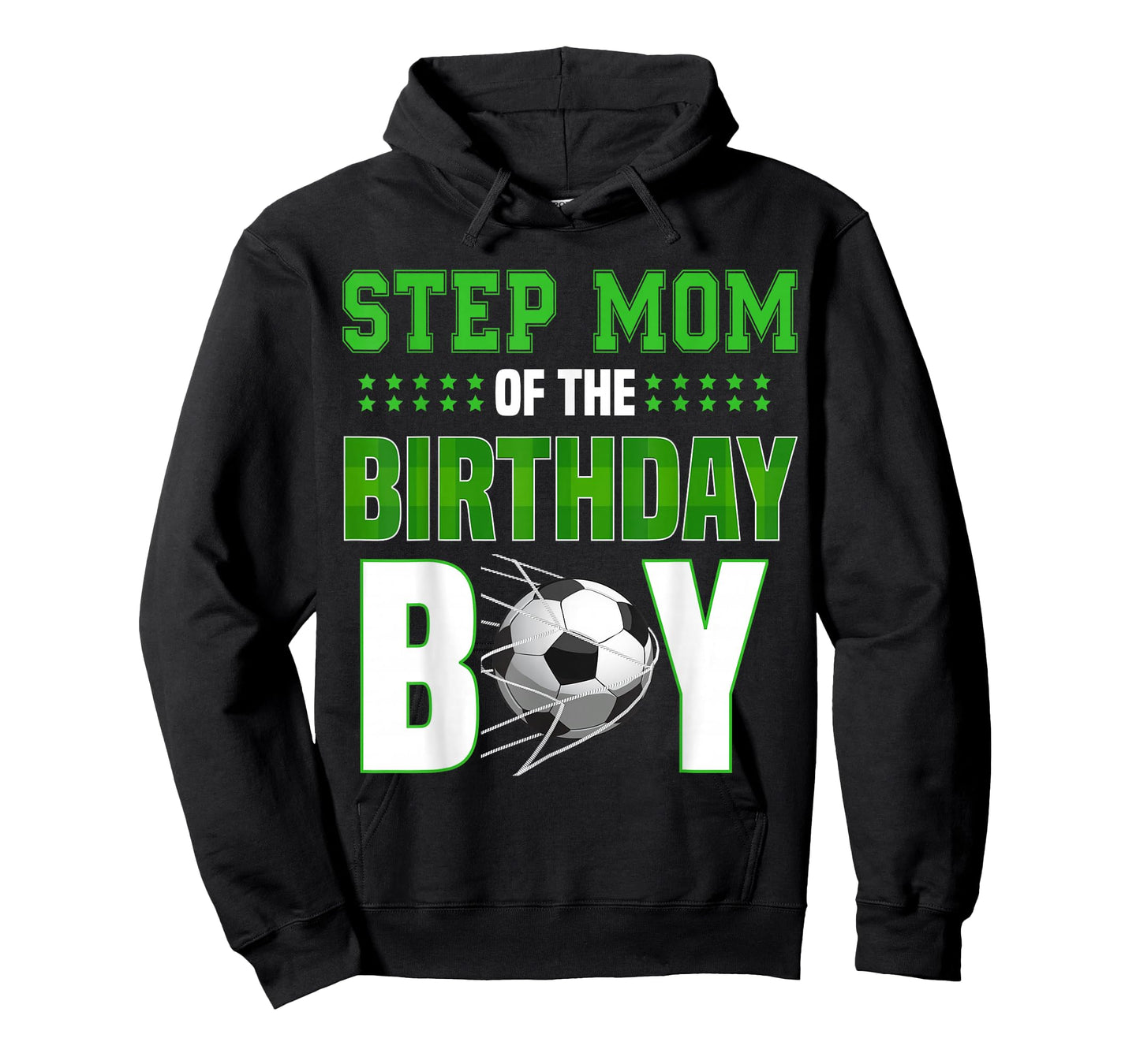 Goal Scoring Birthday Boy Celebration Look for Step Mom T-Shirt