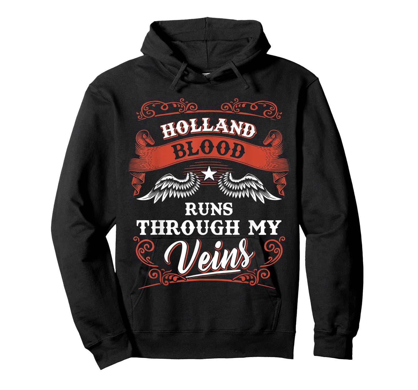 HOLLAND blood runs through my veins shirt 1k2d