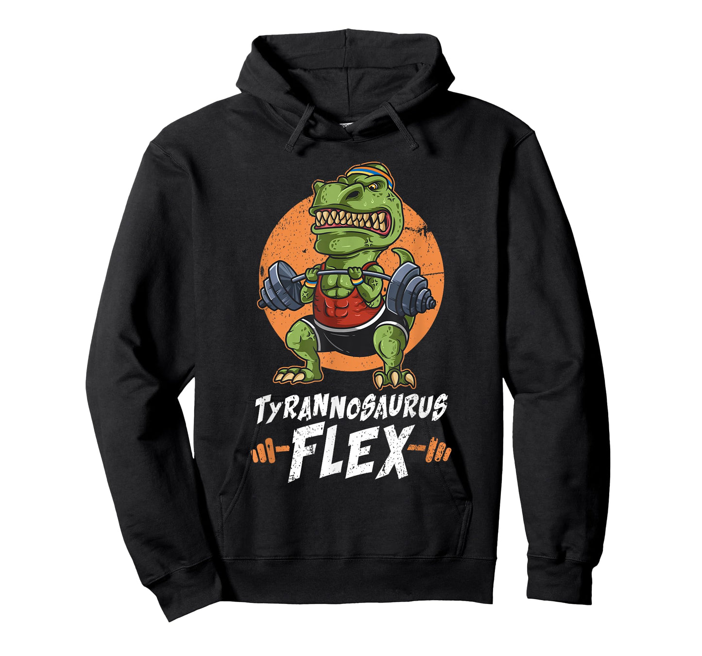 T-Rex Weightlifting Tyrannosaurus Flex Workout Dino Gym Gift T-Shirt