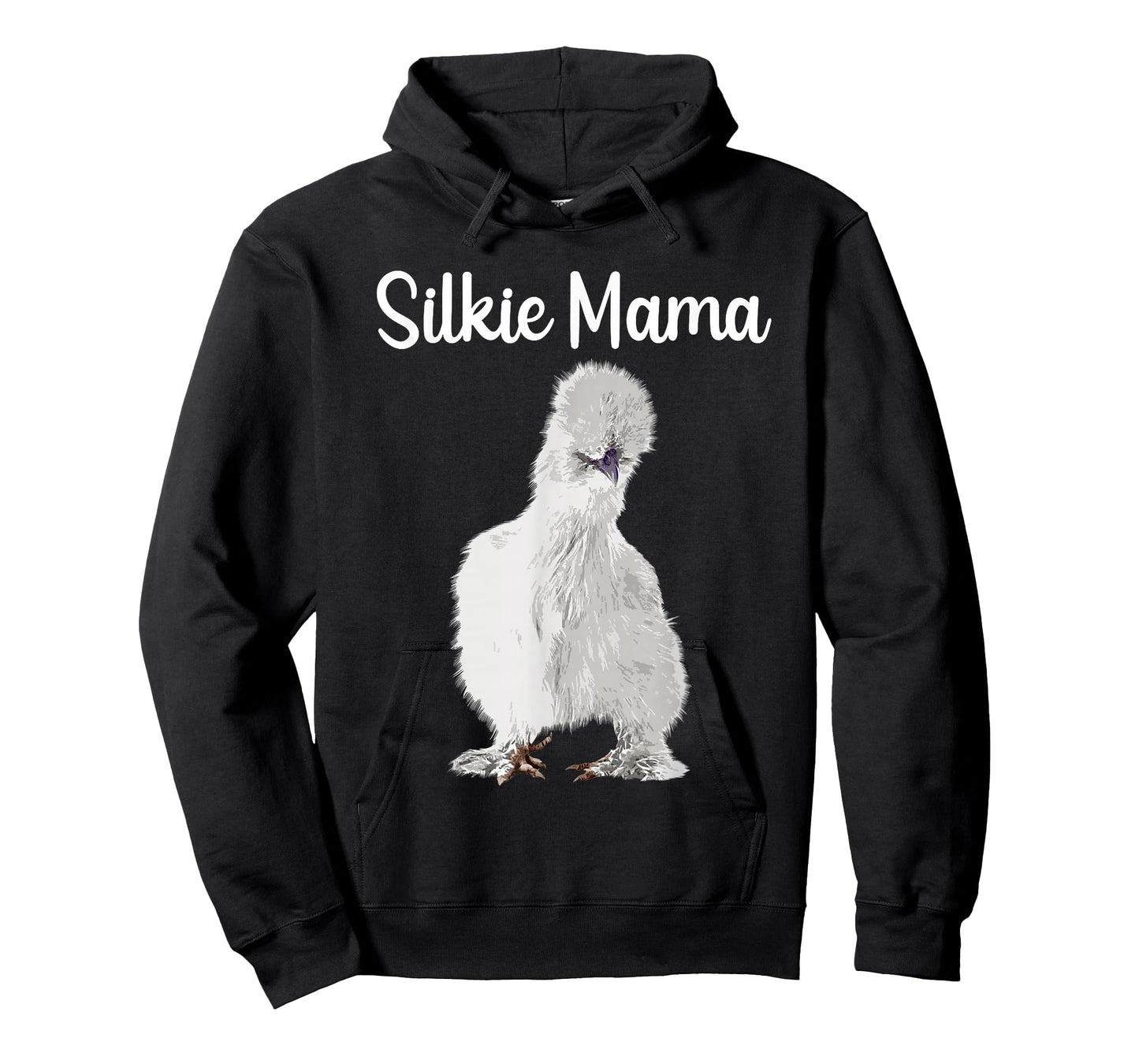 Funny Silkie Mama Design For Mom Women Silkie Chicken Lover T-Shirt