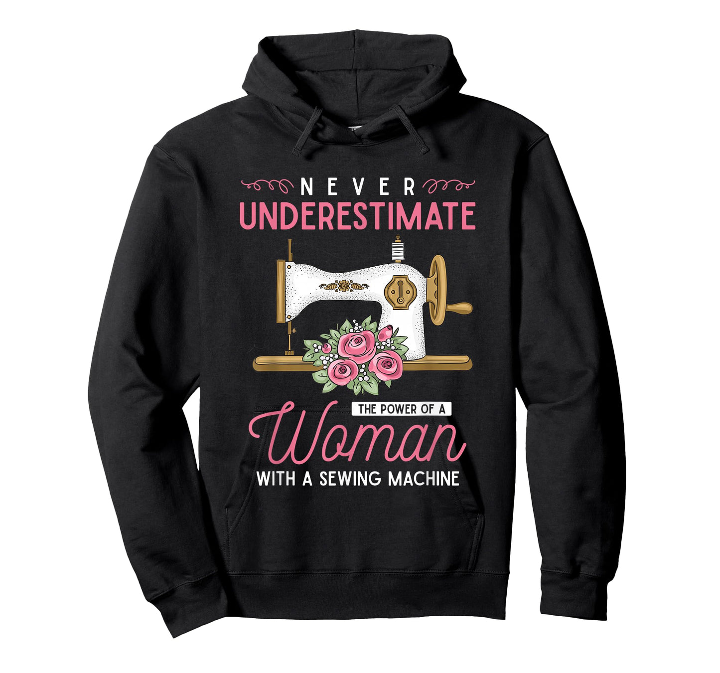 Quilter Sewing Machine Seamstress Women Girls Funny Sewing T-Shirt