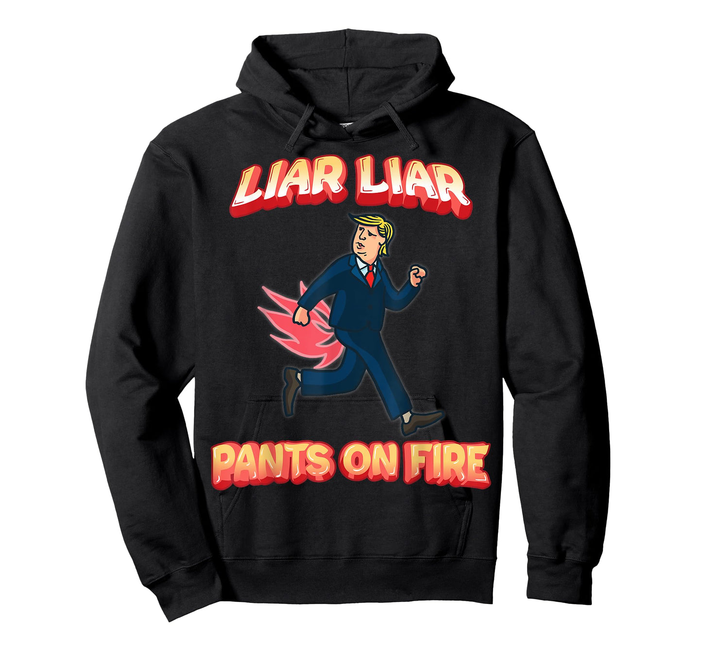 Liar Liar Pants Are On Fire Anti President Trump Election T-Shirt