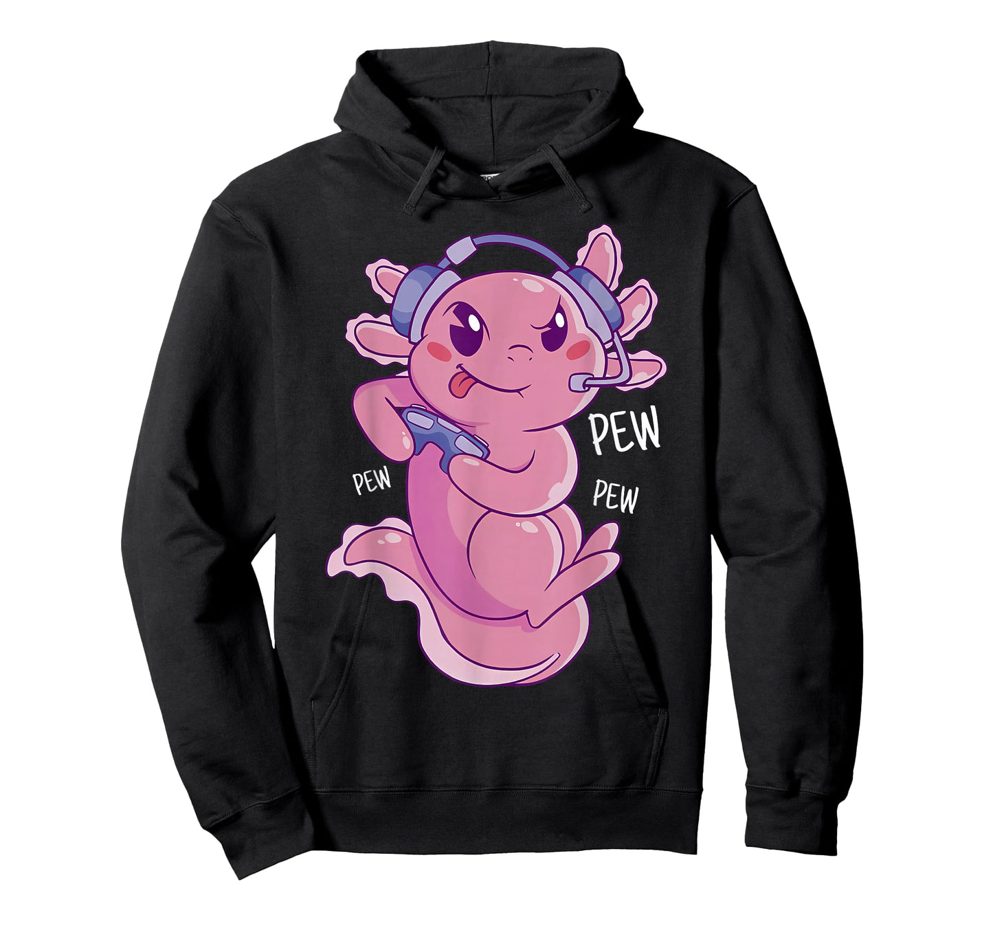 Otaku Gamesolotl Axolotl Gamer Gifts Kawaii T-Shirt