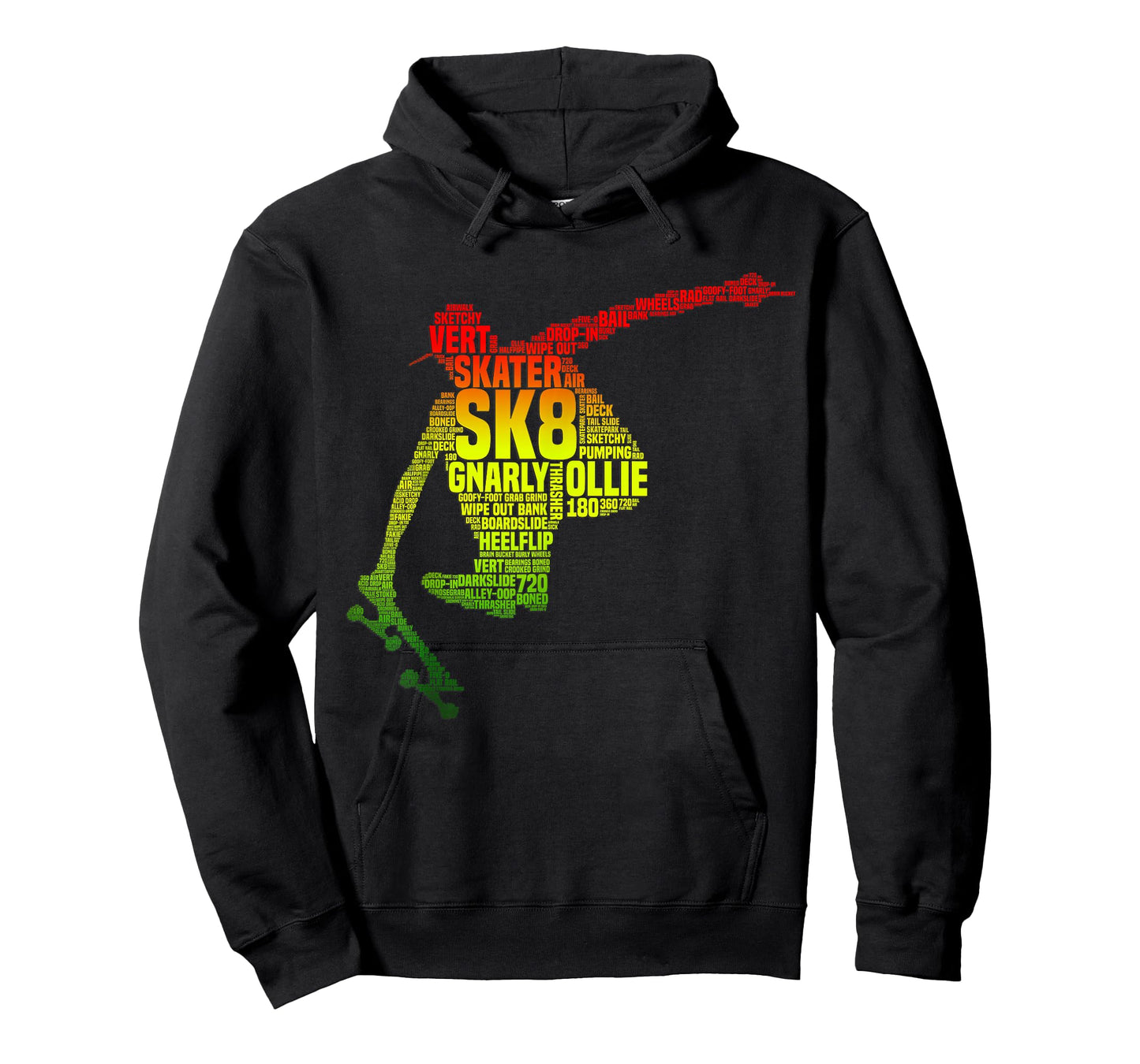 Skateboard Shirts for Boys Skater Slang Retro Skaterboarding T-Shirt