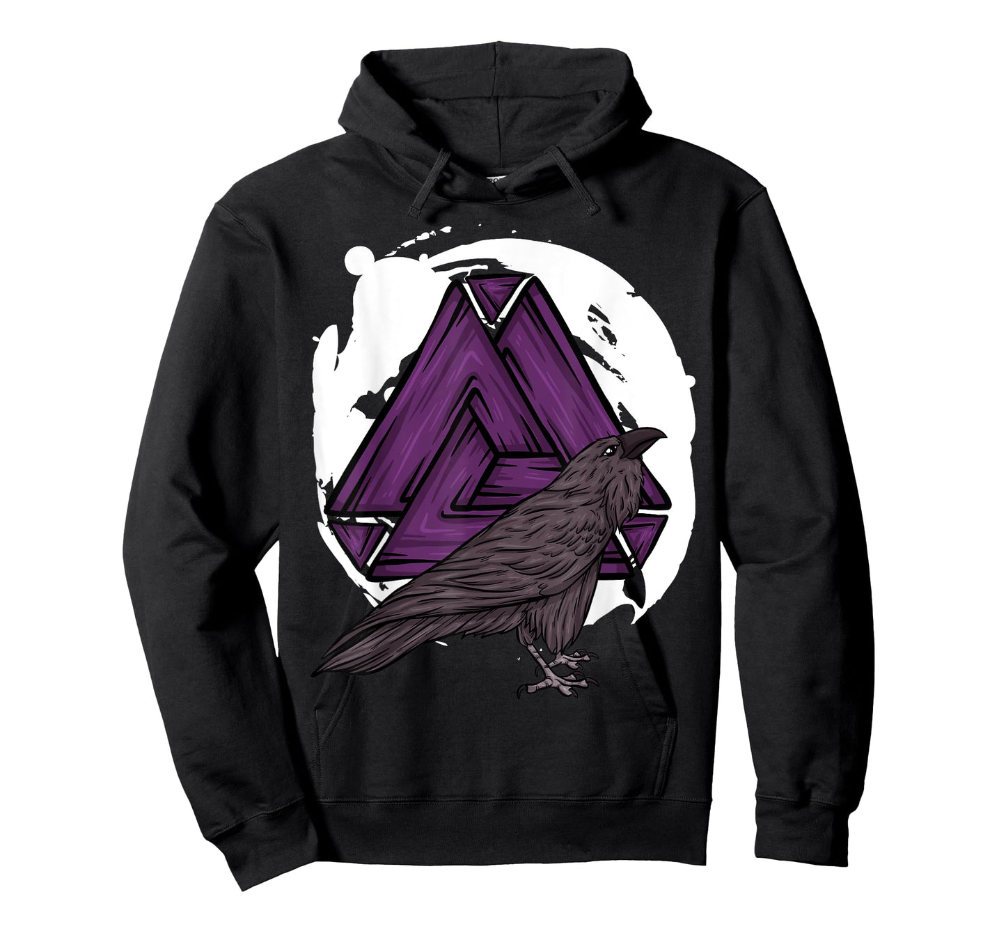 Viking Norway Norwegian Scandinavian Valhalla Raven T-Shirt