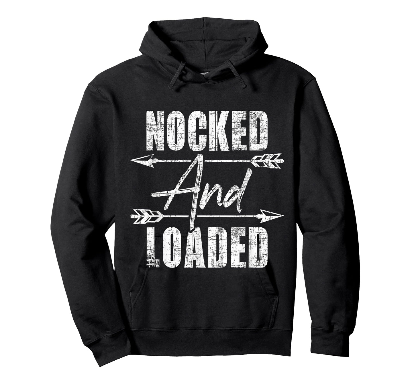 Nocked and Loaded - Archery Archer Bowman Bows Bowhunting T-Shirt