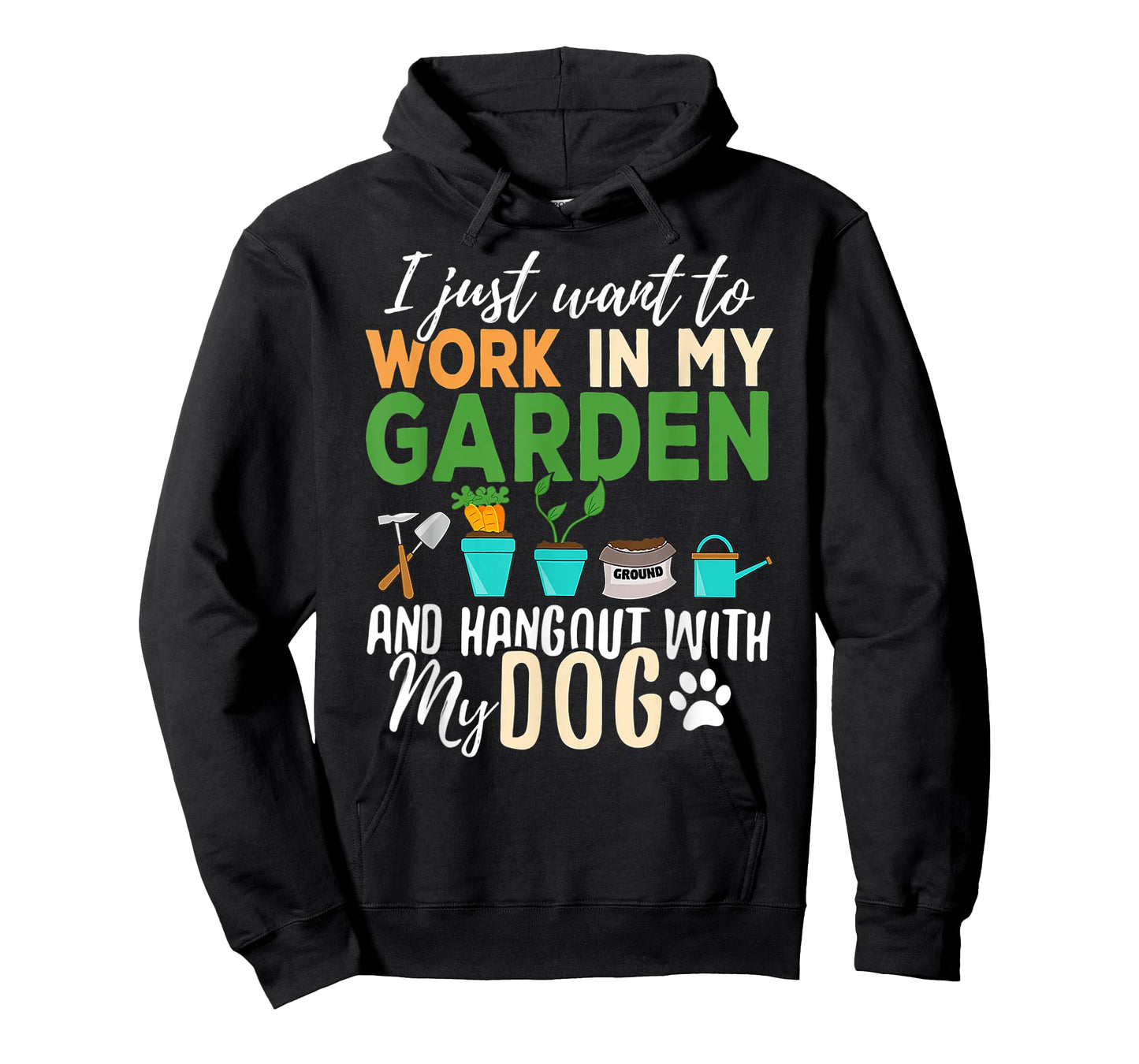 Gardening Dog Lover Gardener Garden Pet Gift Plants T-Shirt