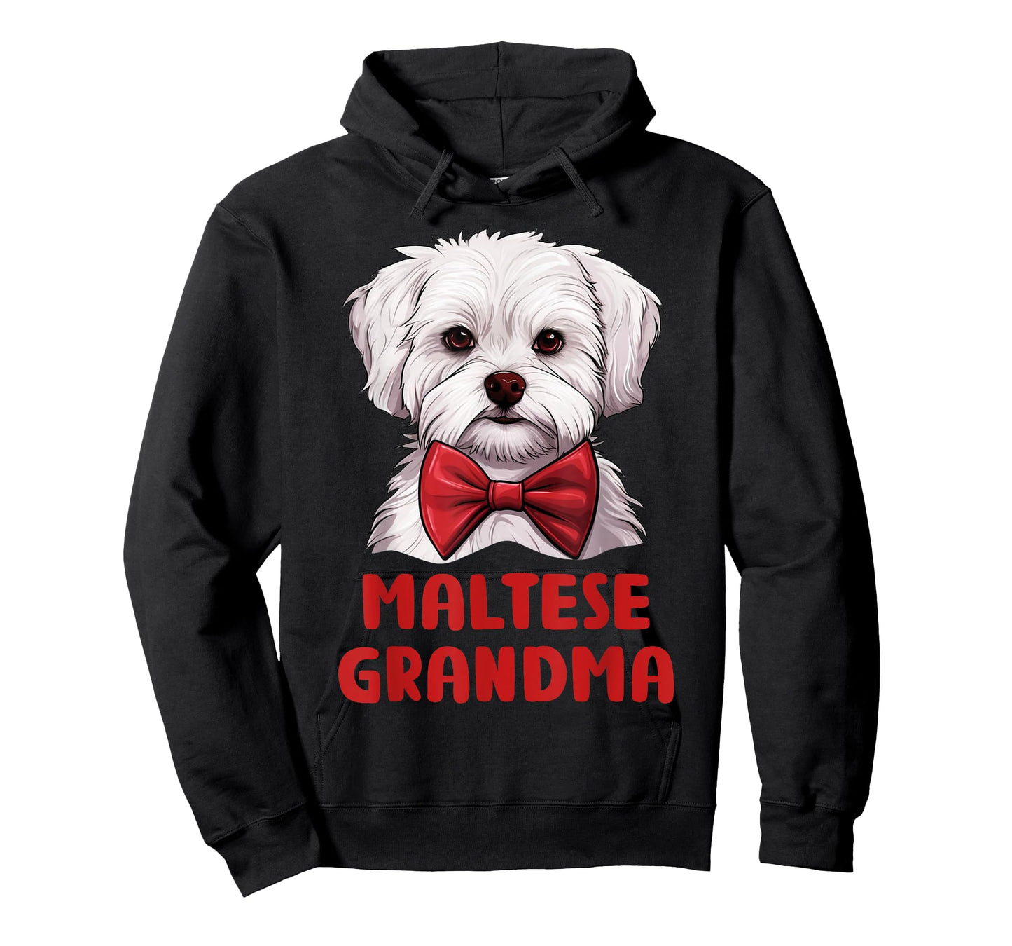 Maltese Grandma Dog Lovers Gift Funny Puppy Maltese Owner T-Shirt
