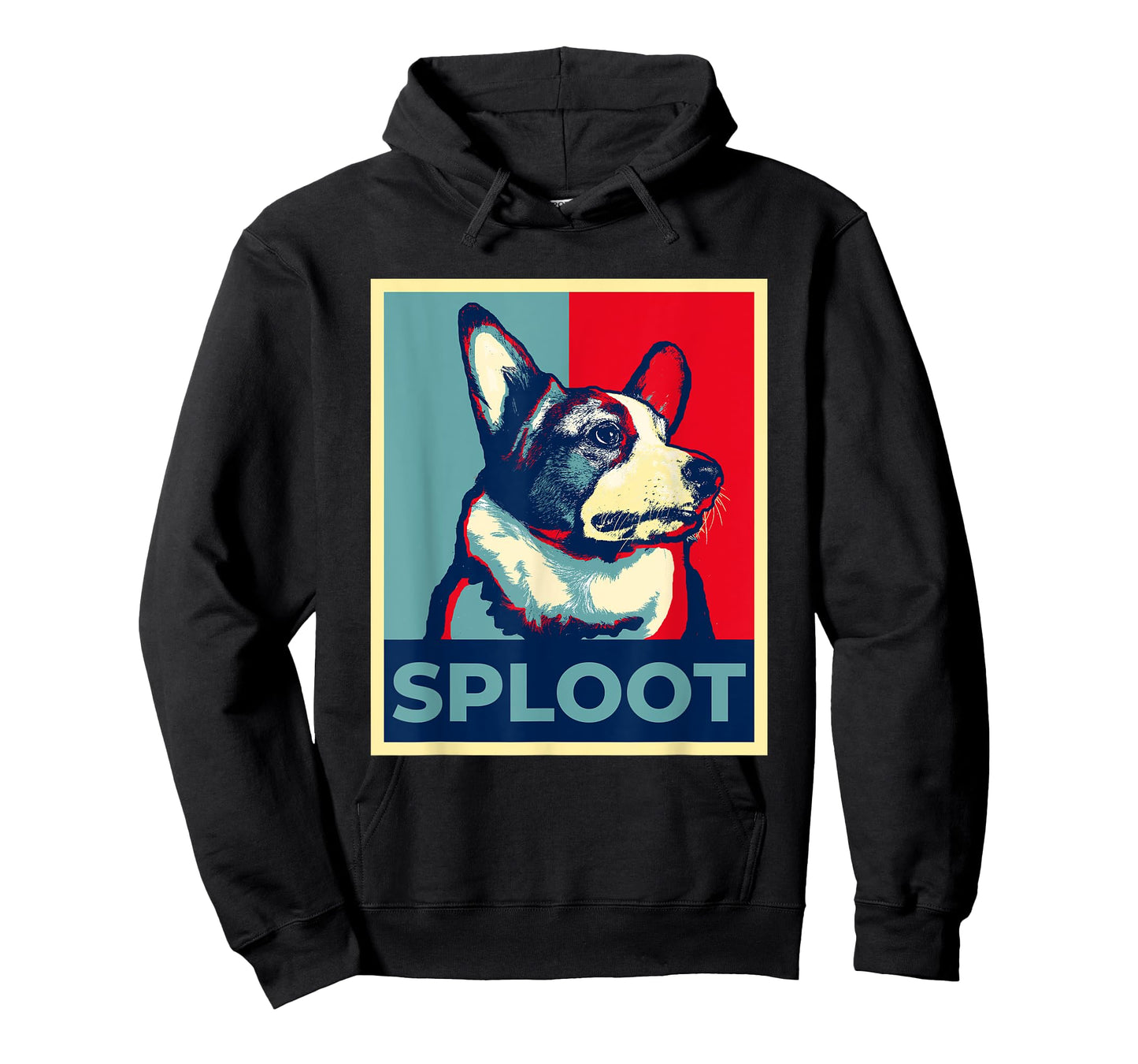 Funny Corgi Meme Sploot Election 2024 Hope Campaign Poster T-Shirt
