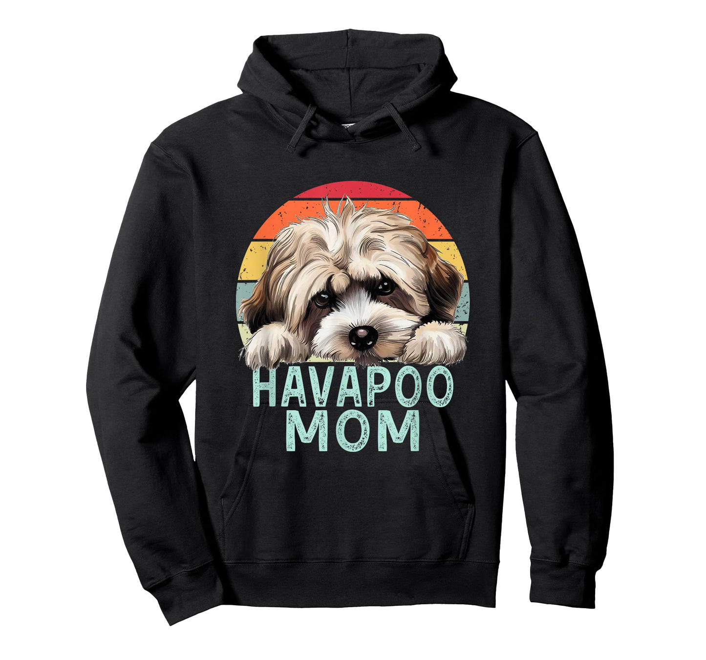 Havapoo Dog Mom Retro Vintage Funny My Dogs Are My Cardio T-Shirt