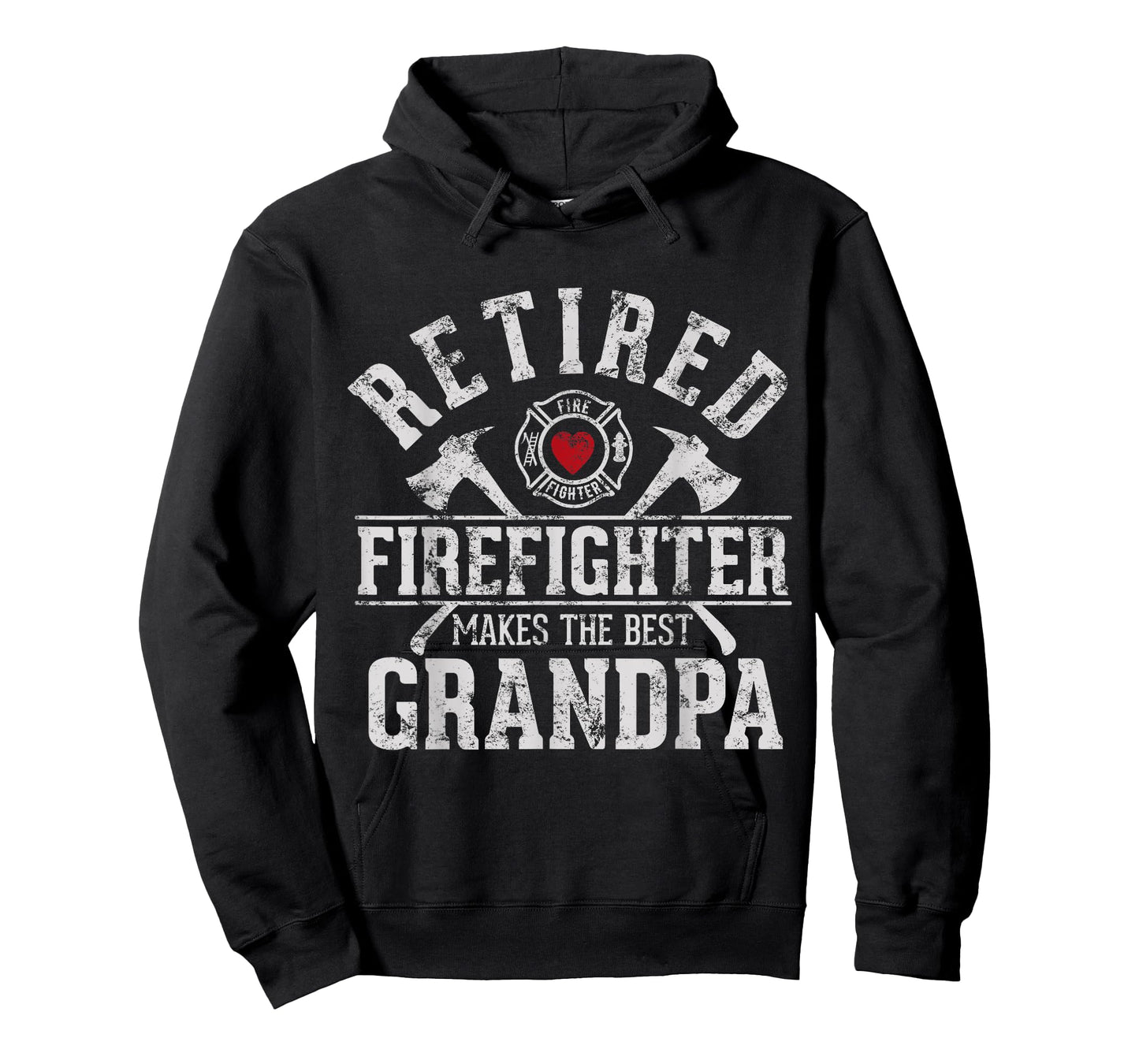 Retired firefighter makes the best grandpa Retirement gift T-Shirt