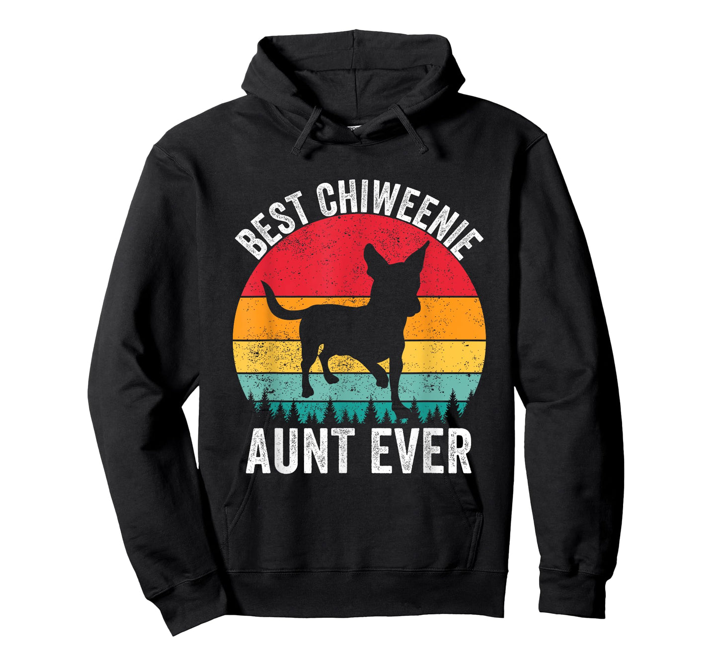 Funny Chiweenie Aunt Auntie Vintage Chiweenie Lovers Owner T-Shirt