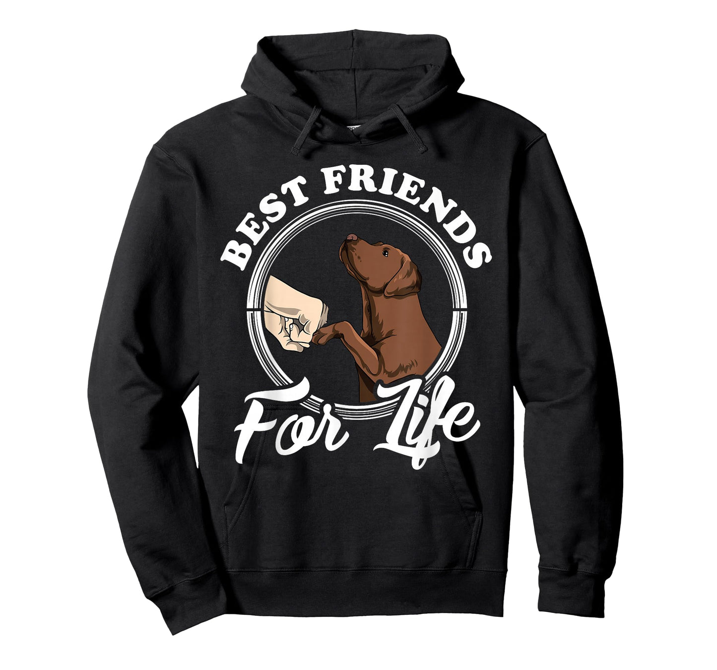 Chocolate Labrador Design Funny Chocolate Labrador Lovers T-Shirt Small