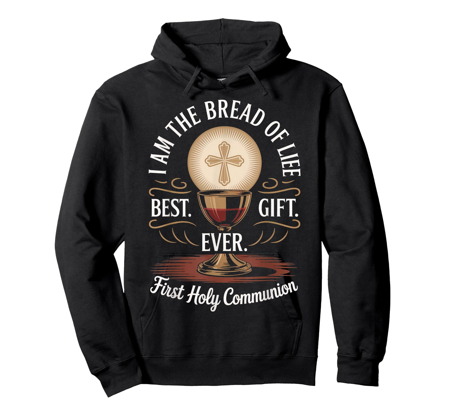 The Bread of Life Wafer Catholic Eucharist Holy Communion T-Shirt