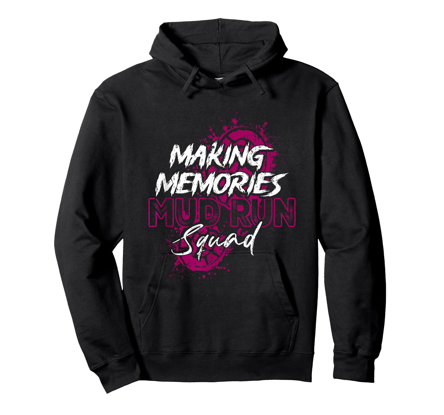 Making Memories Mud Run Squad Mud Girl Running Runner T-Shirt
