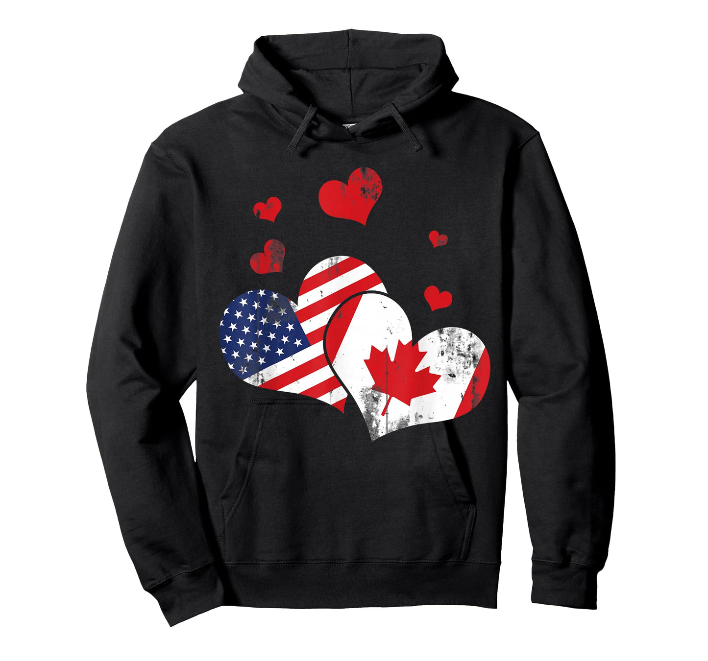 Valentine's Day Gift Maple Leaf Canada T-Shirt