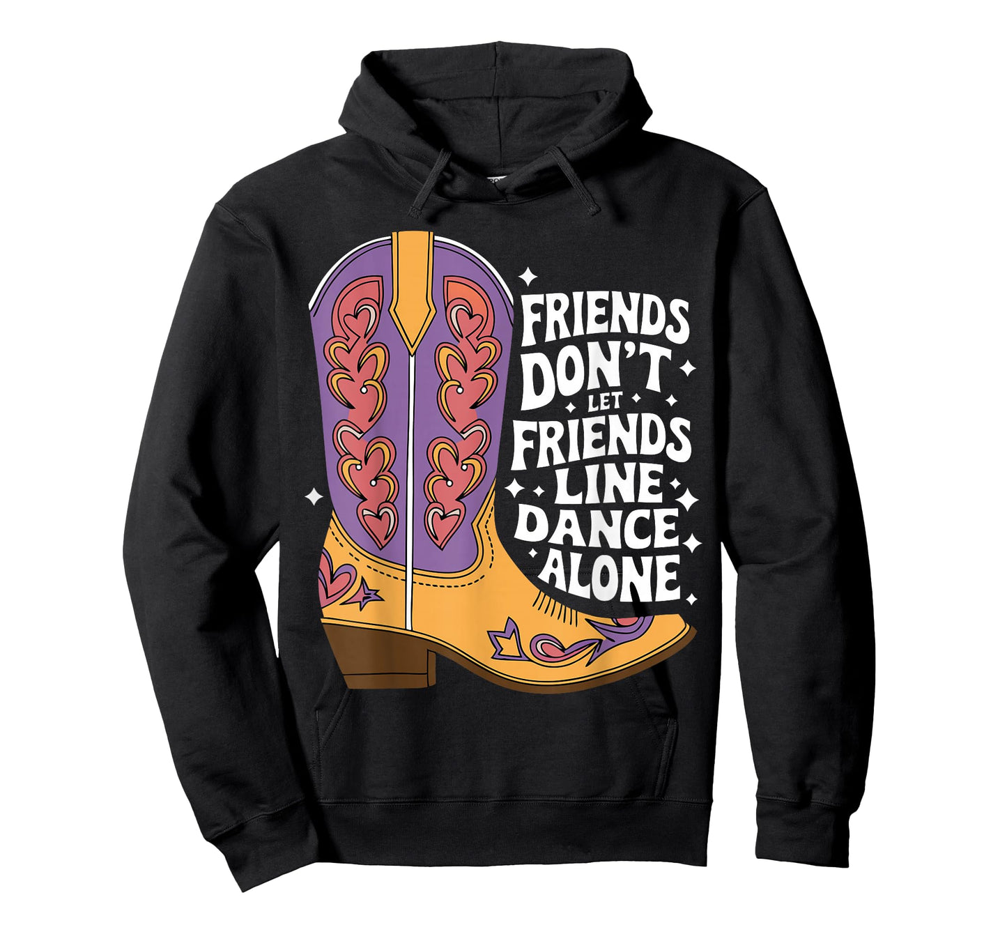 Line Dancing Friends Don't Let Friends Line Dance Alone T-Shirt