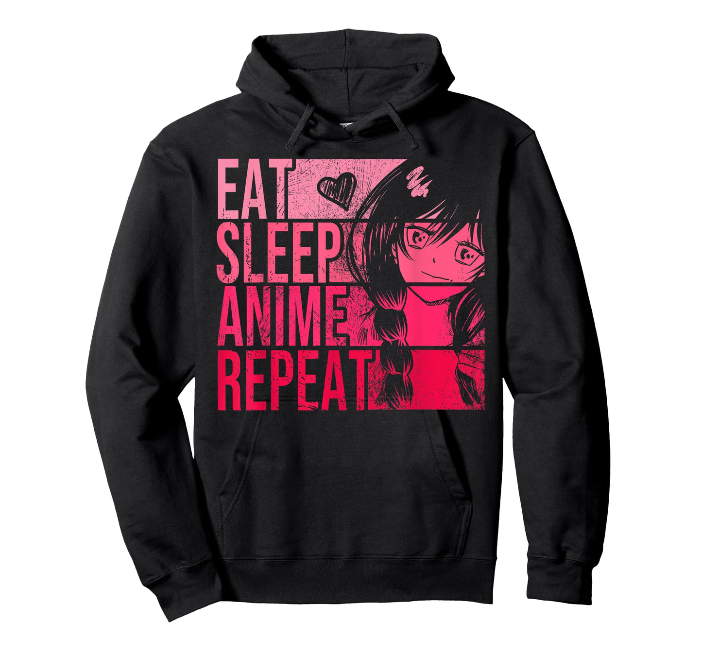 Eat Sleep Anime Repeat Shirt - Anime Lovers Gifts Idea Girls T-Shirt