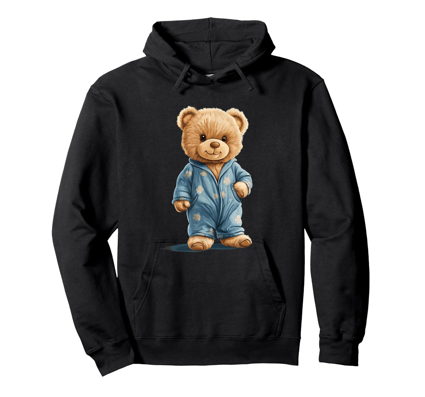 Sleepy Teddy Bear in Comfy Pajamas for Boys and Girls T-Shirt