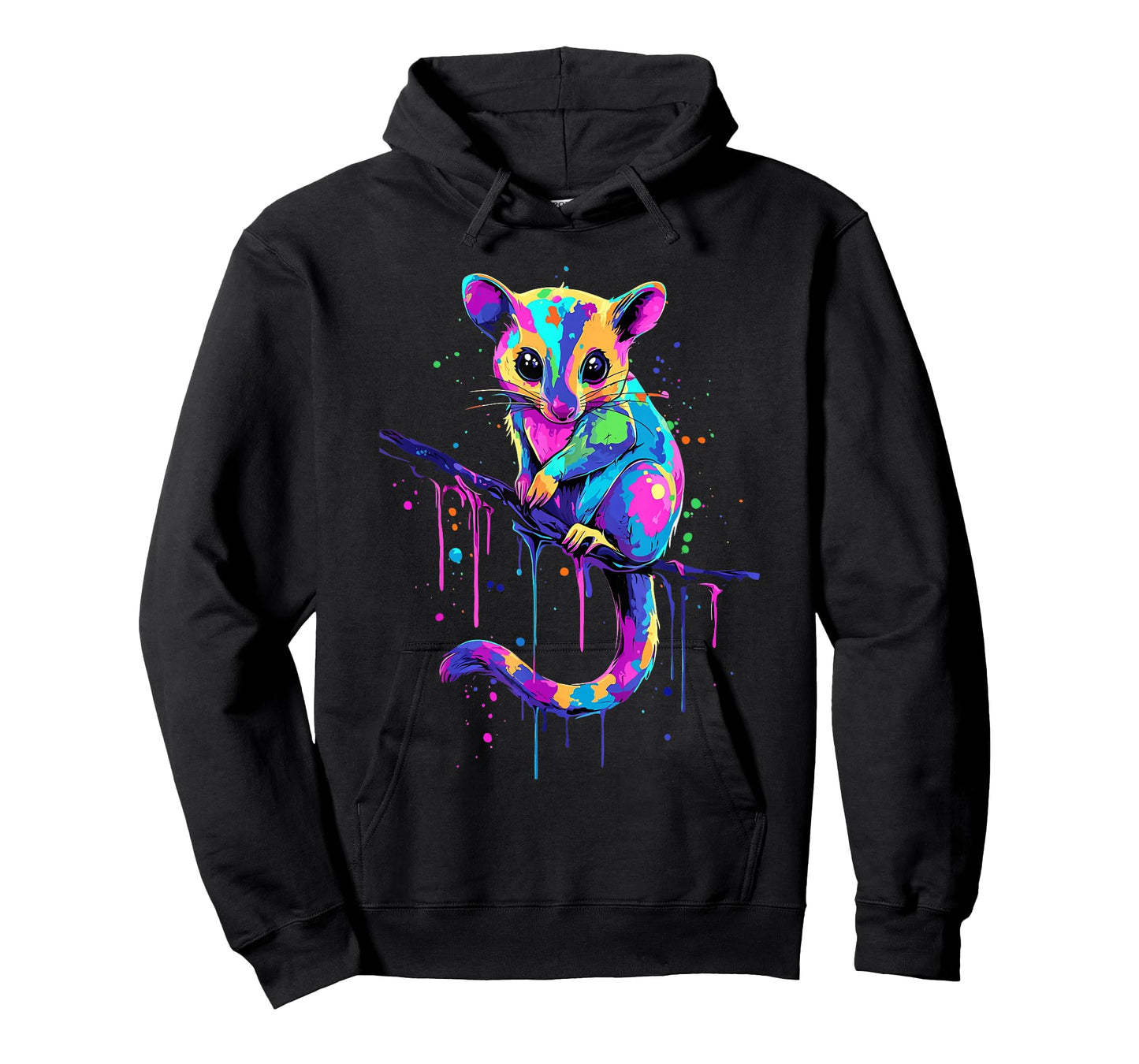 Sugar Glider Lovers Colorful Splash Art Sugar Glider T-Shirt