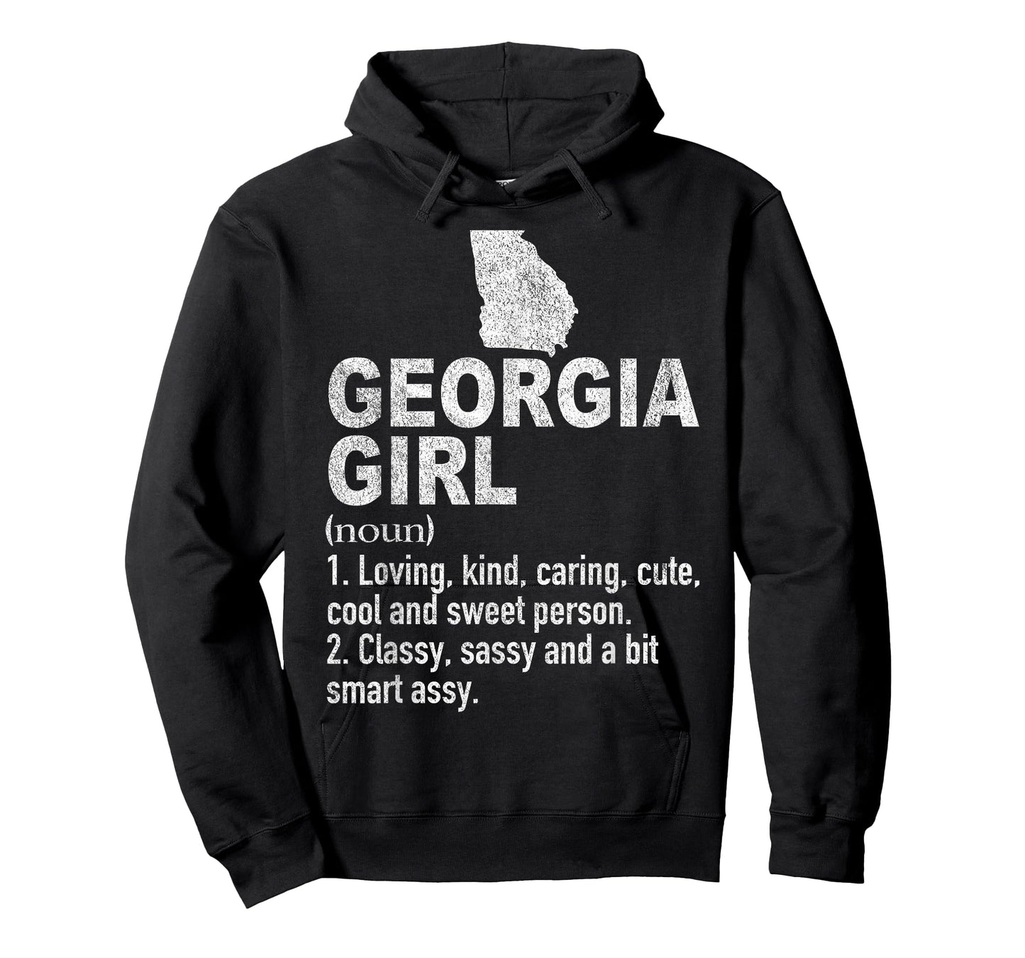 Georgia Girl Definition Funny Hometown Home Georgia Roots T-Shirt