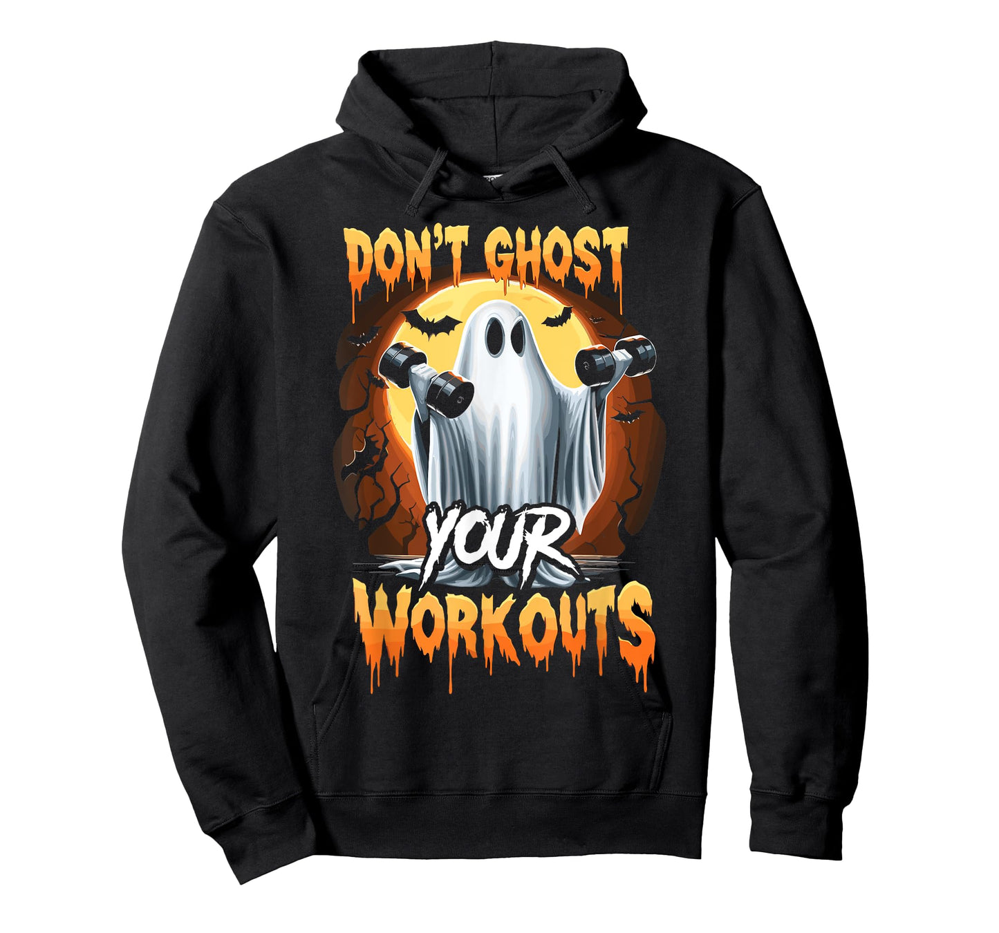 Halloween Gym Don’T Ghost Your Workouts Halloween Workout T-Shirt