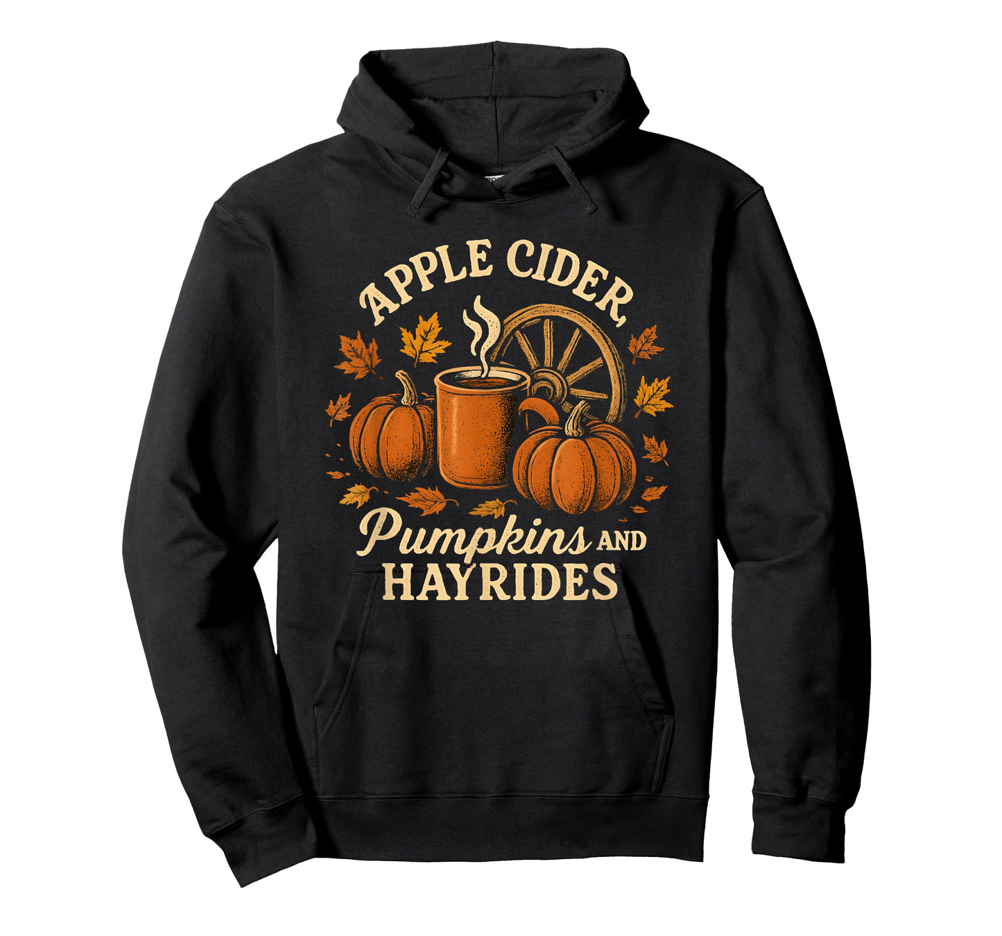 Apple Cider Pumpkins and Hayrides Cute Fall T-Shirt