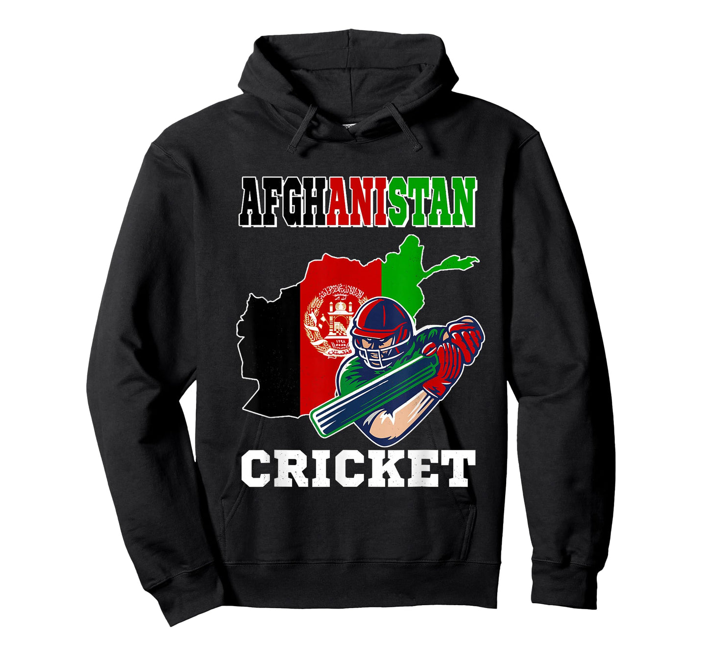Afghanistan Cricket Player Flag Jersey Afghan Sports T-Shirt