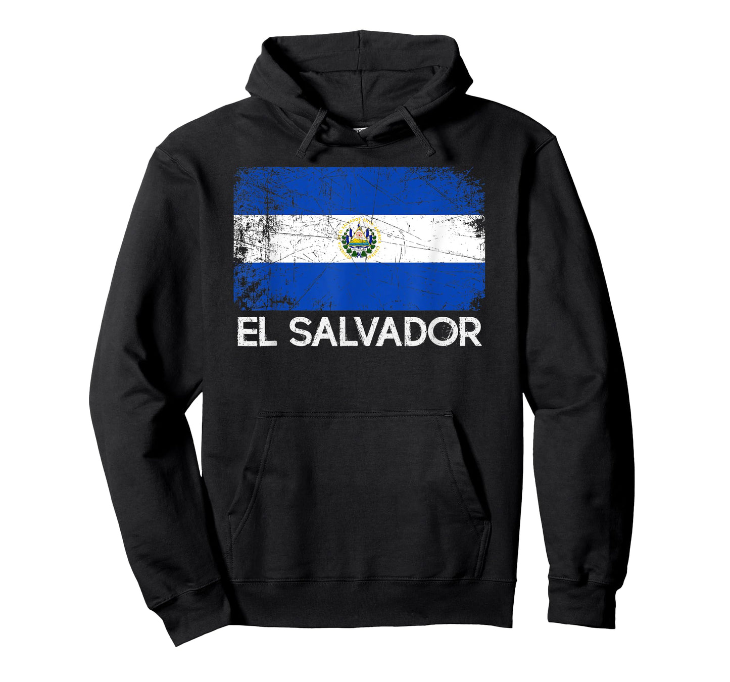 Salvadoran Flag T-Shirt | Vintage Made In El Salvador Gift T-Shirt