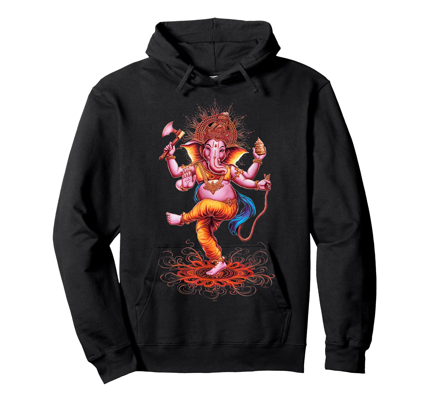 Hindu Ganesha Puja Elephant God India Meditation Yoga Murti T-Shirt