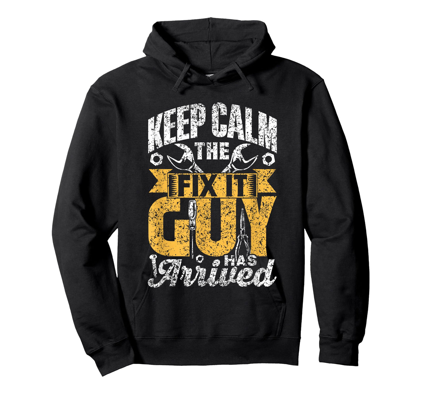 Keep Calm The Fix It Guy Has Arrived Tinkerer Repair Fix It T-Shirt