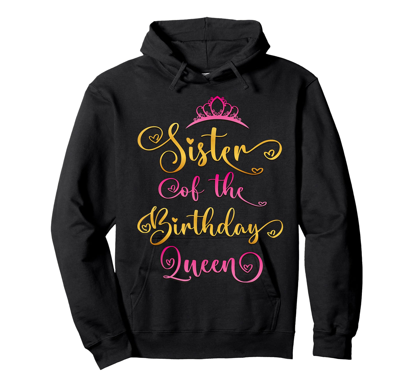 Sister Of The Birthday Queen Bday Party T-Shirt