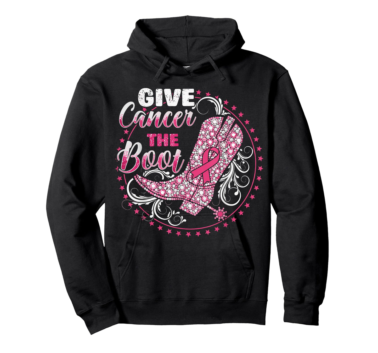 Breast Cancer Shirts for Women, Cowgirl Boots On The Ground T-Shirt