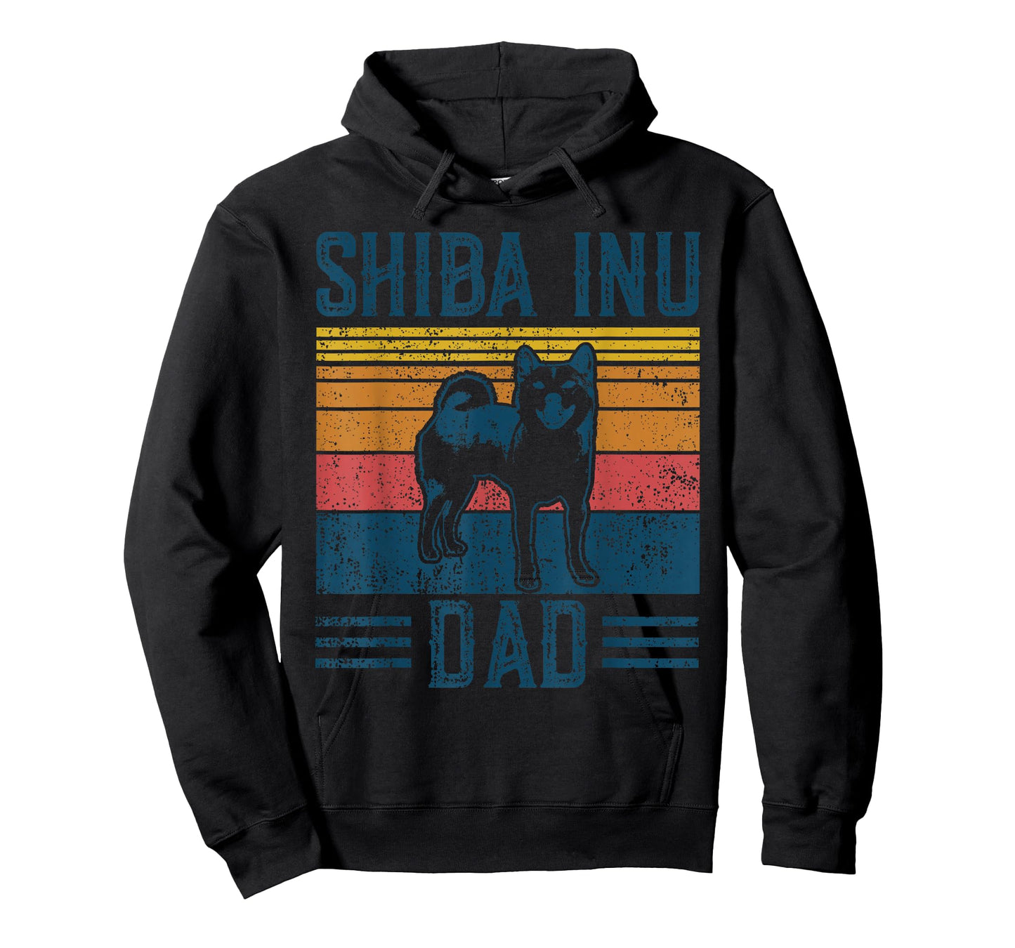 Dog | Crypto Doge Papa - Vintage Shiba Inu Dad T-Shirt