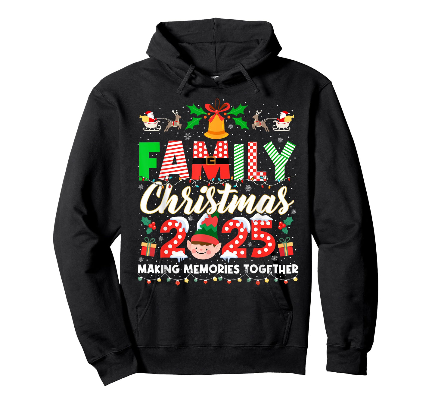 Family Christmas 2025 Matching Outfit Xmas Men Women Kids T-Shirt